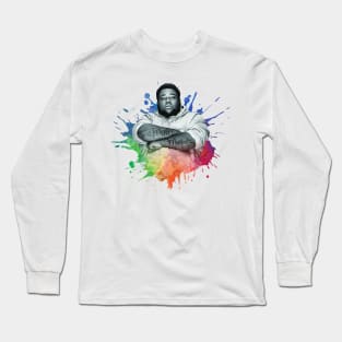 ROD WAVE IN SPLASH COLOR Long Sleeve T-Shirt